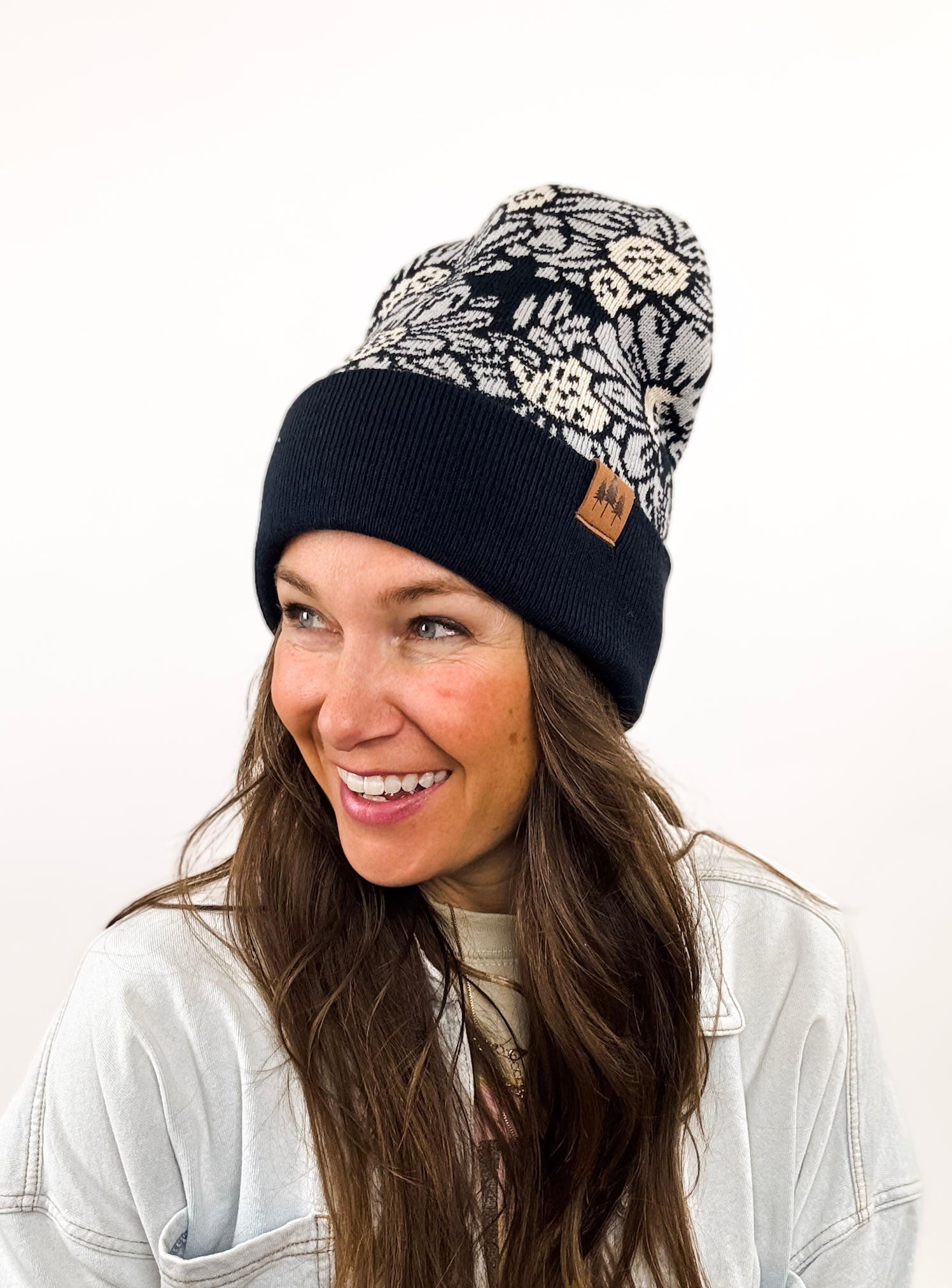 Plasma Beamz Hand-Knitted Chinelle Sunshine and Daisies Beanie Bloom Beanie Collection. CP 81 – Himalayan Artwear main image 3