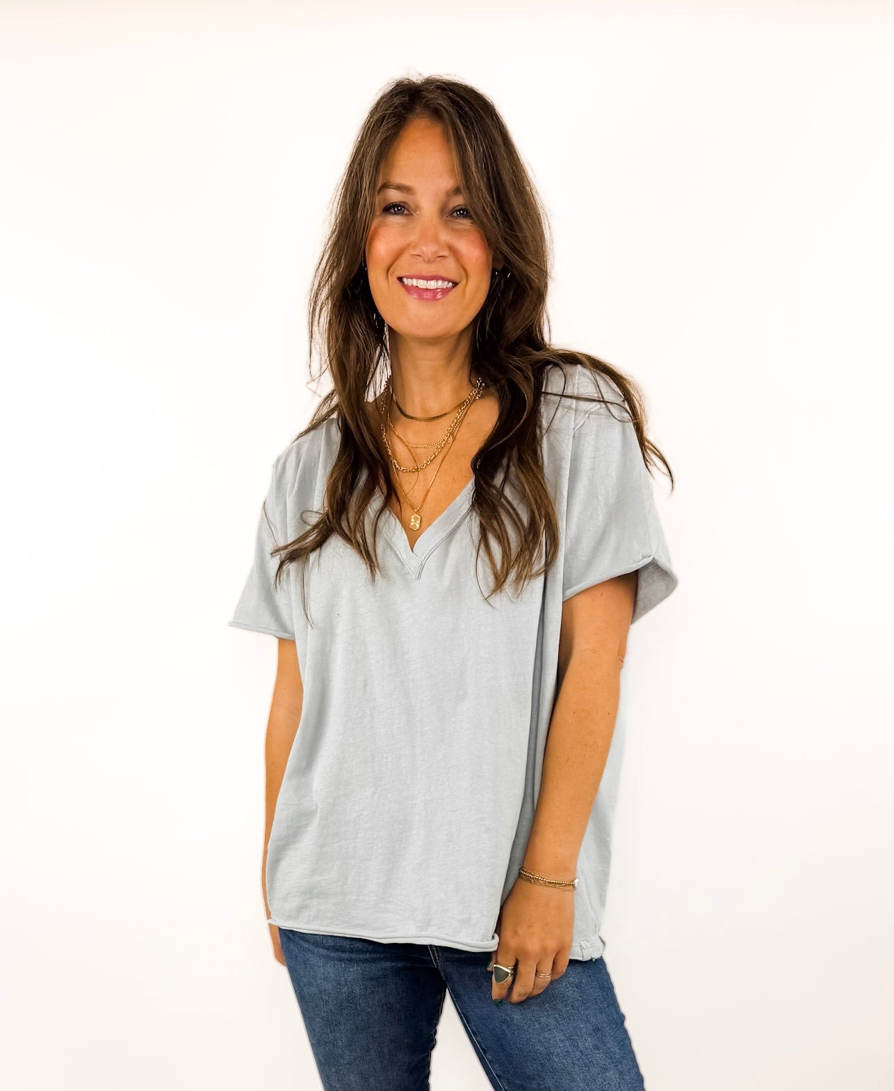 Nina Tee (Pearl Blue) – Flower Wild