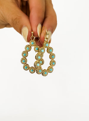 
                  
                    Turquoise Teardrop Earrings
                  
                