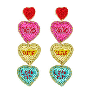 
                  
                    Conversation Heart Earrings
                  
                