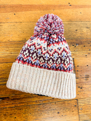 
                  
                    First Frost Fairisle Beanie
                  
                