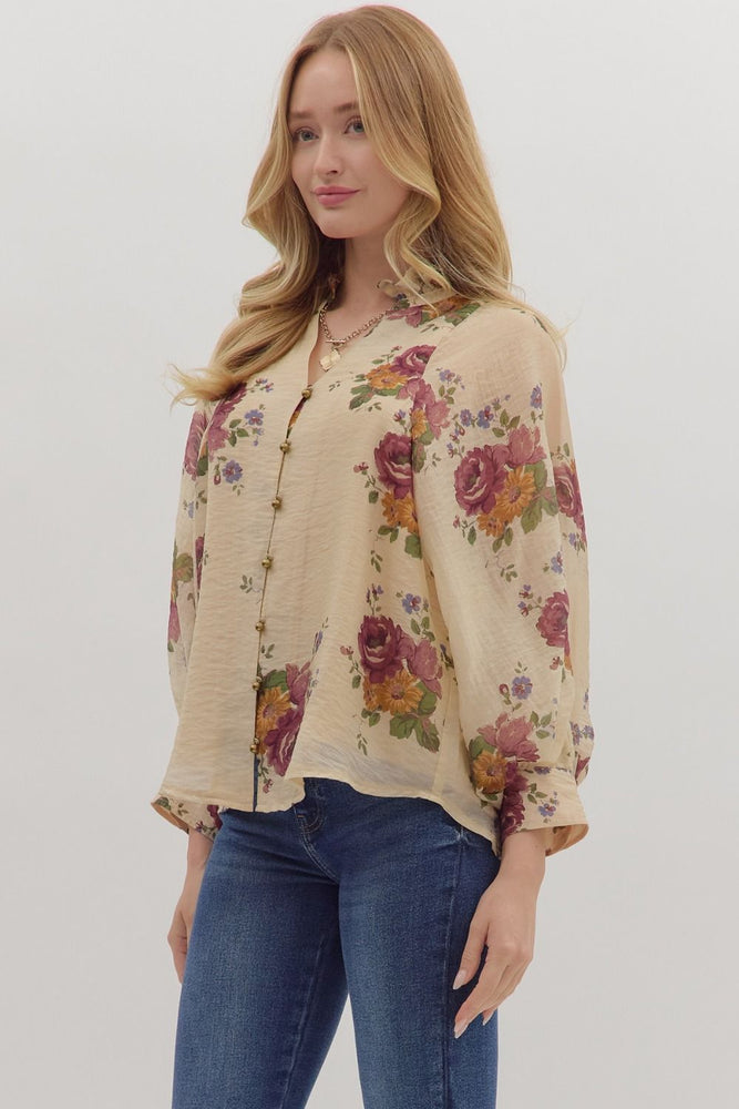 
                  
                    Autumn Bouquet Blouse
                  
                