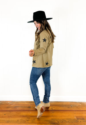 
                  
                    Star Utility Jacket ((khaki))
                  
                