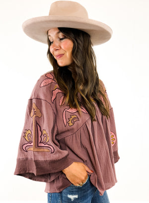 
                  
                    Sunbeam Blouse ((mauve))
                  
                