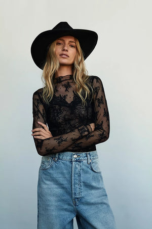 Lady Luxe Lace Layer ((Black)) – Flower Wild