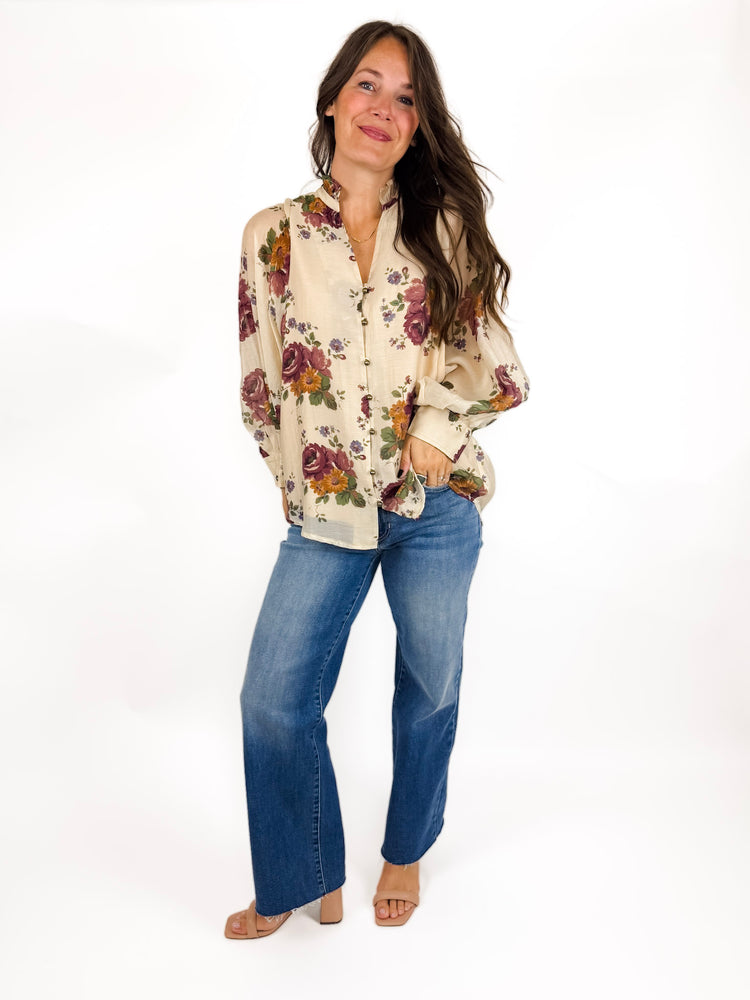 
                  
                    Autumn Bouquet Blouse
                  
                