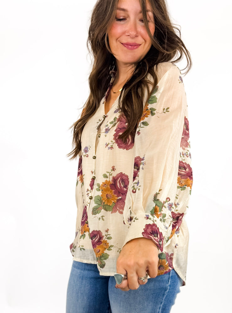 
                  
                    Autumn Bouquet Blouse
                  
                