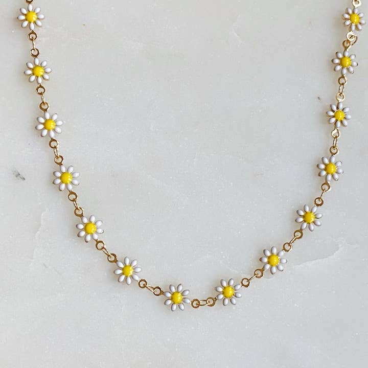 
                  
                    Daisy Chain Choker Necklace
                  
                