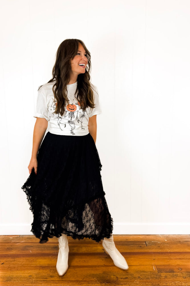 
                  
                    Courtney Lace Skirt ((black))
                  
                