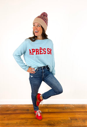 
                  
                    Aprés Ski Sweater ((sky))
                  
                