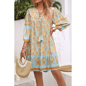 
                  
                    Garden Mini Dress (Sky)
                  
                