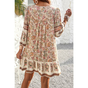 
                  
                    Garden Mini Dress (Beige)
                  
                