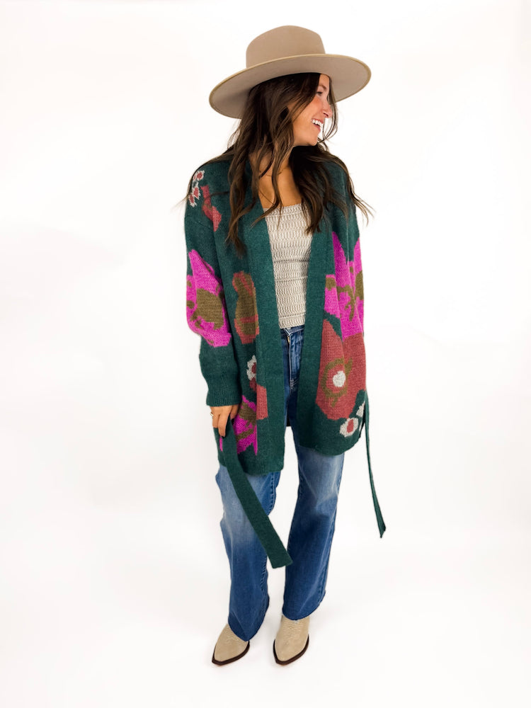 
                  
                    Calla Cardigan (Teal)
                  
                