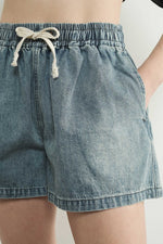 Chambray Shorts