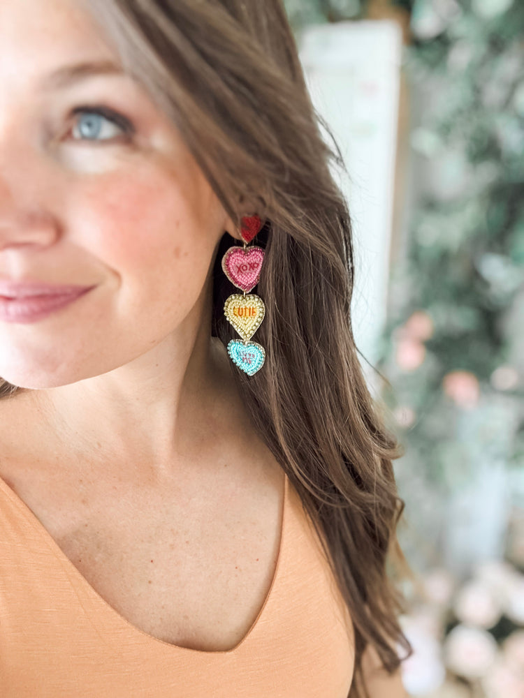 
                  
                    Conversation Heart Earrings
                  
                