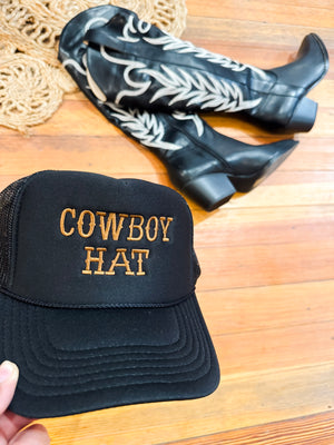 
                  
                    Cowboy Trucker Hat
                  
                