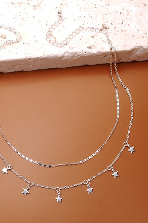 
                  
                    Star Layering Necklace (Gold or Silver)
                  
                