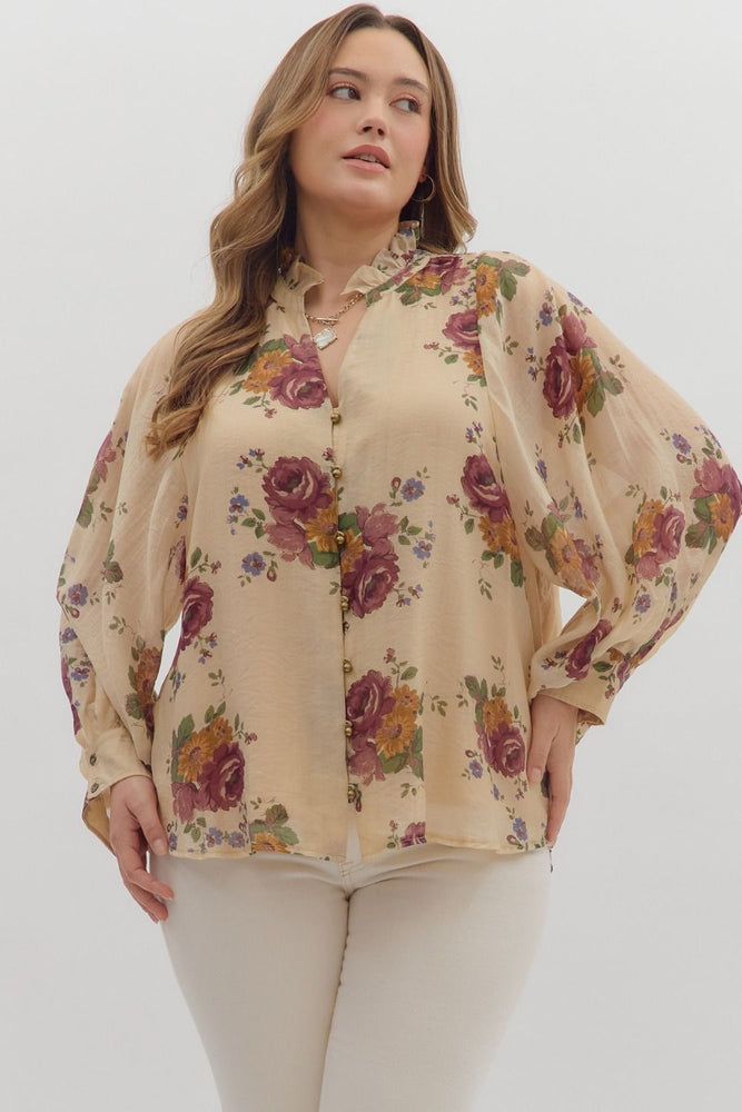 
                  
                    Autumn Bouquet Blouse
                  
                