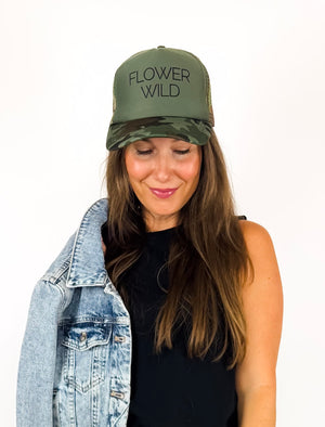 
                  
                    Flower Wild Camo Trucker Hat
                  
                