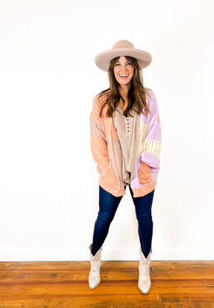 
                  
                    Mixed Media Sweater ((citrus))
                  
                