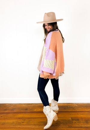 
                  
                    Mixed Media Sweater ((citrus))
                  
                