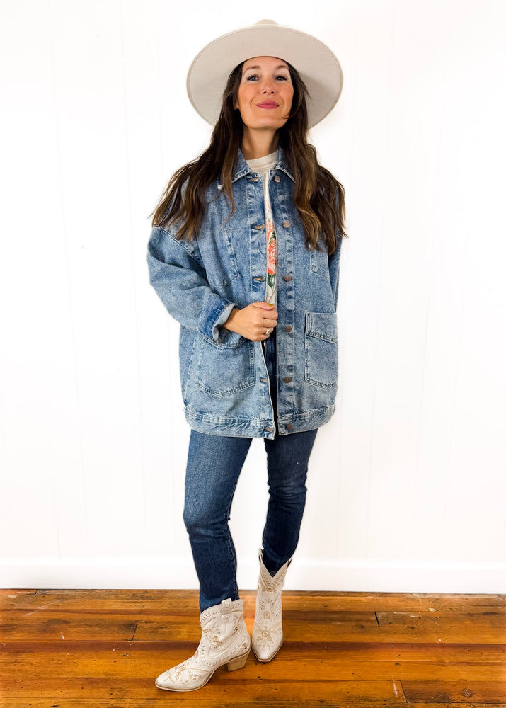 
                  
                    Avery Denim Jacket
                  
                