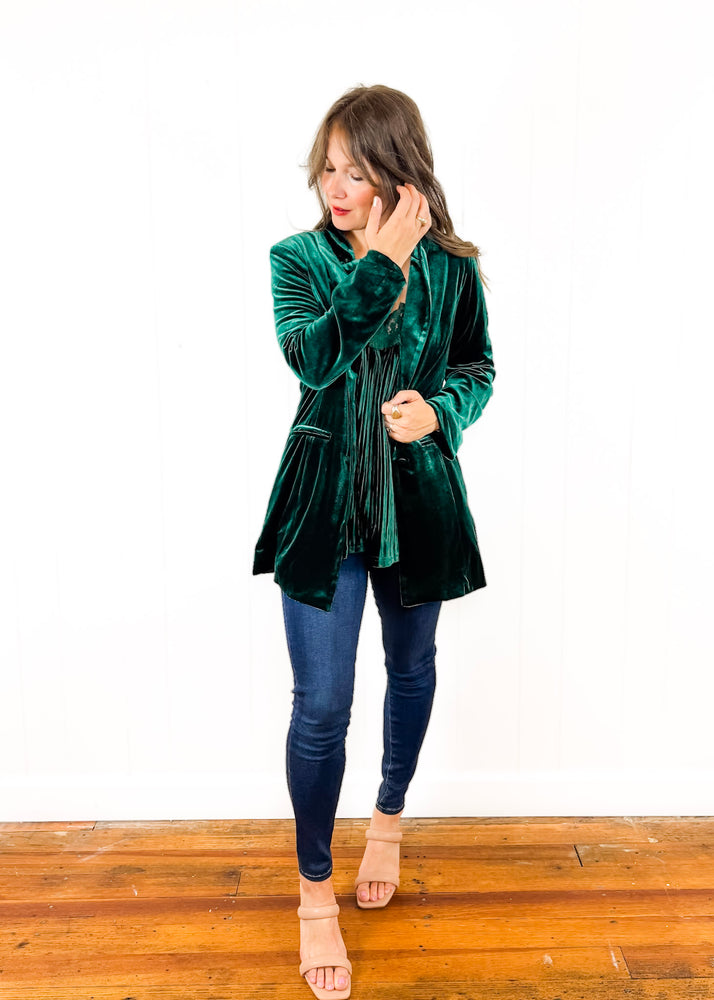 
                  
                    Emerald Blazer
                  
                