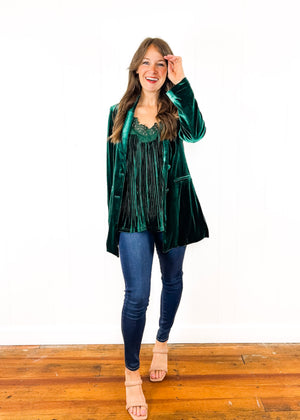 
                  
                    Emerald Blazer
                  
                