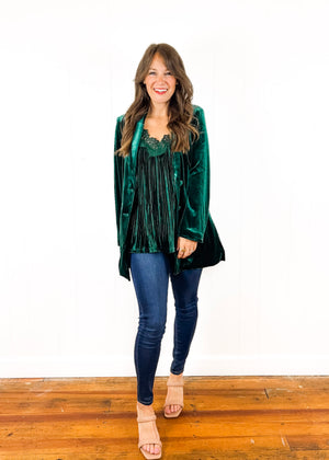 
                  
                    Emerald Blazer
                  
                