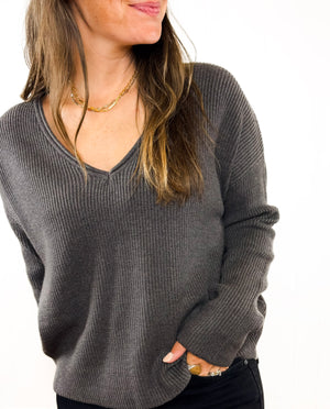 
                  
                    Imogen Sweater ((charcoal))
                  
                