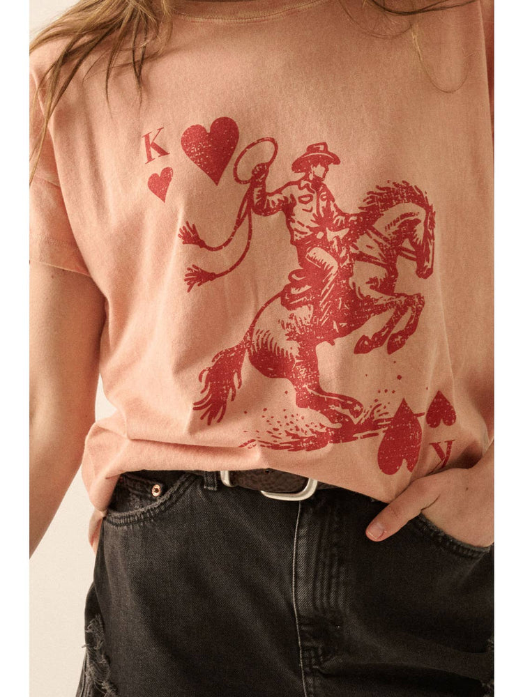 
                  
                    King of Hearts Tee
                  
                