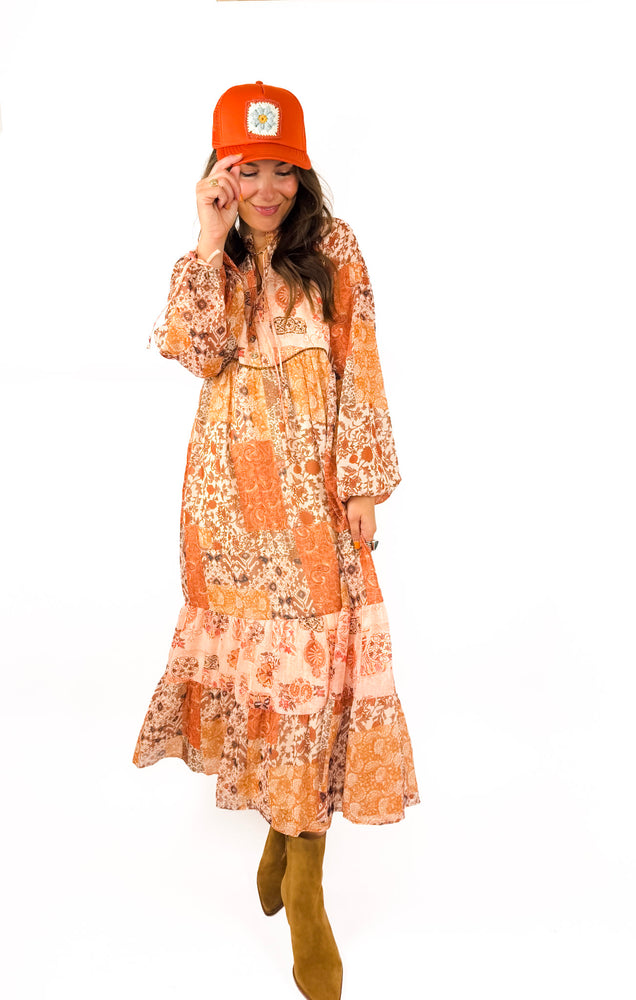 
                  
                    Lainey Patchwork Dress
                  
                