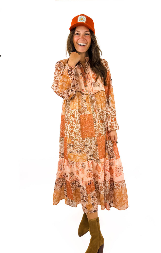 
                  
                    Lainey Patchwork Dress
                  
                