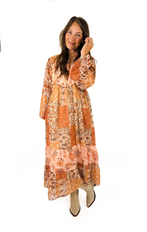 
                  
                    Lainey Patchwork Dress
                  
                