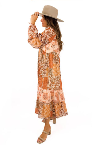 
                  
                    Lainey Patchwork Dress
                  
                