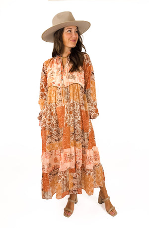 
                  
                    Lainey Patchwork Dress
                  
                