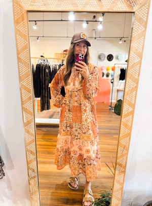 
                  
                    Lainey Patchwork Dress
                  
                