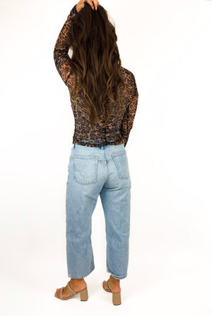 
                  
                    Jill Mesh Leopard Top
                  
                