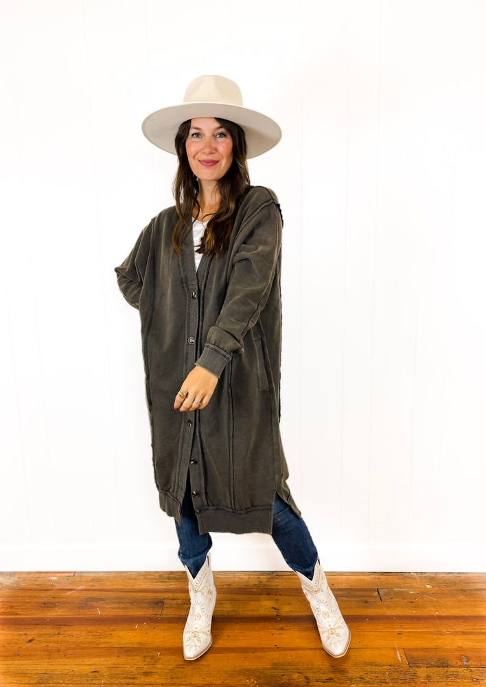 
                  
                    Hit the Road Duster Cardigan
                  
                