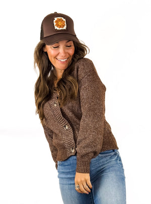 
                  
                    Manitou Cardigan (Cocoa)
                  
                