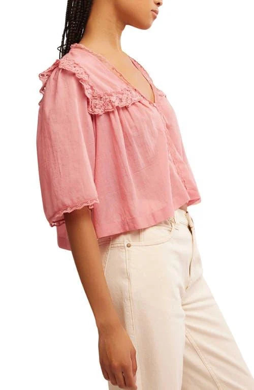 
                  
                    Luna Blouse ((Mauve Glow))
                  
                