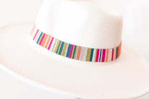 
                  
                    Candy Hues Striped Wide Hat Band
                  
                