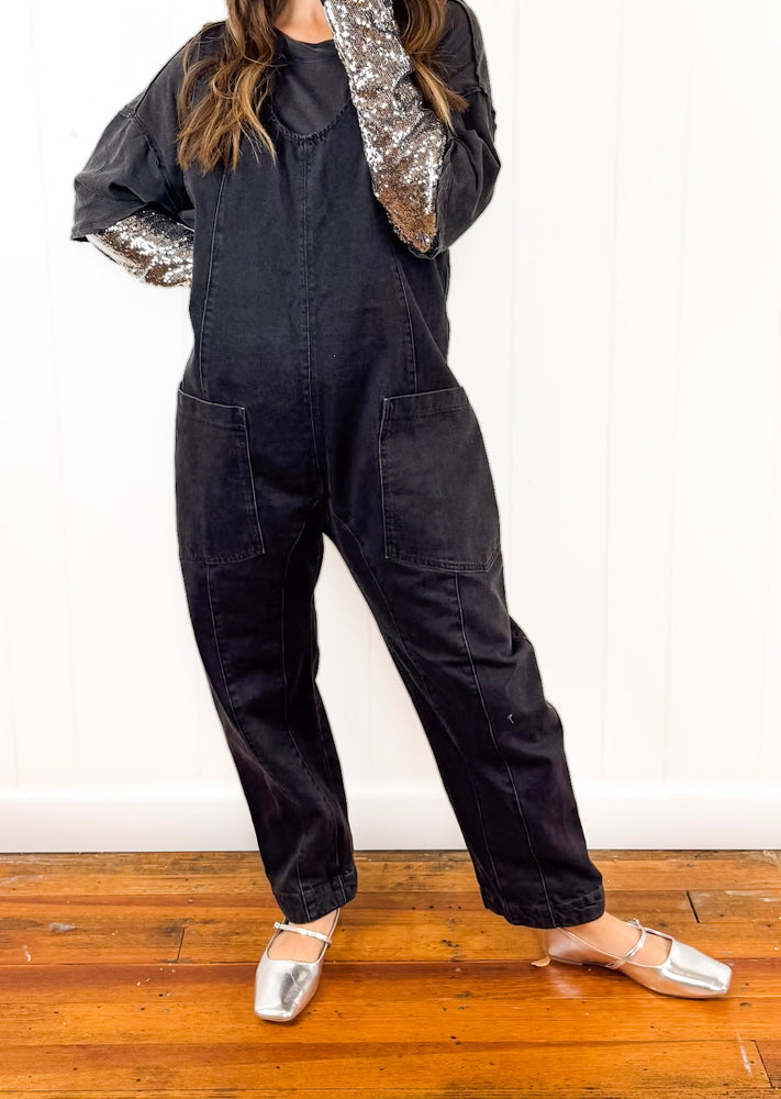 
                  
                    High Roller Jumpsuit ((mineral black))
                  
                