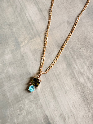 
                  
                    Drop Stone Necklace
                  
                