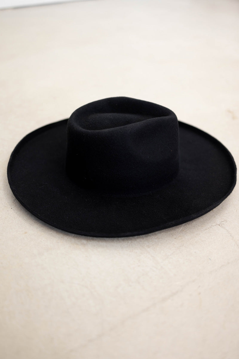Lenny Hat ((Black)) – Flower Wild