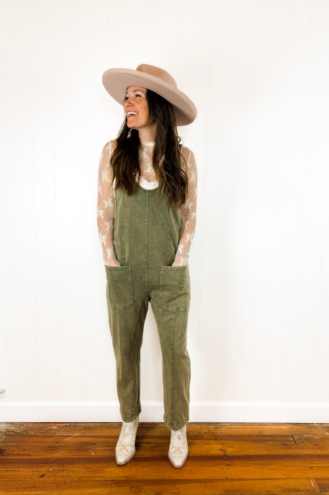 
                  
                    Camryn Jumpsuit ((olive))
                  
                