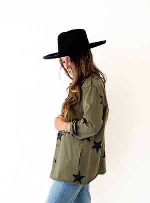 
                  
                    Star Utility Jacket ((olive))
                  
                