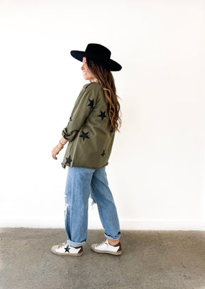 
                  
                    Star Utility Jacket ((olive))
                  
                