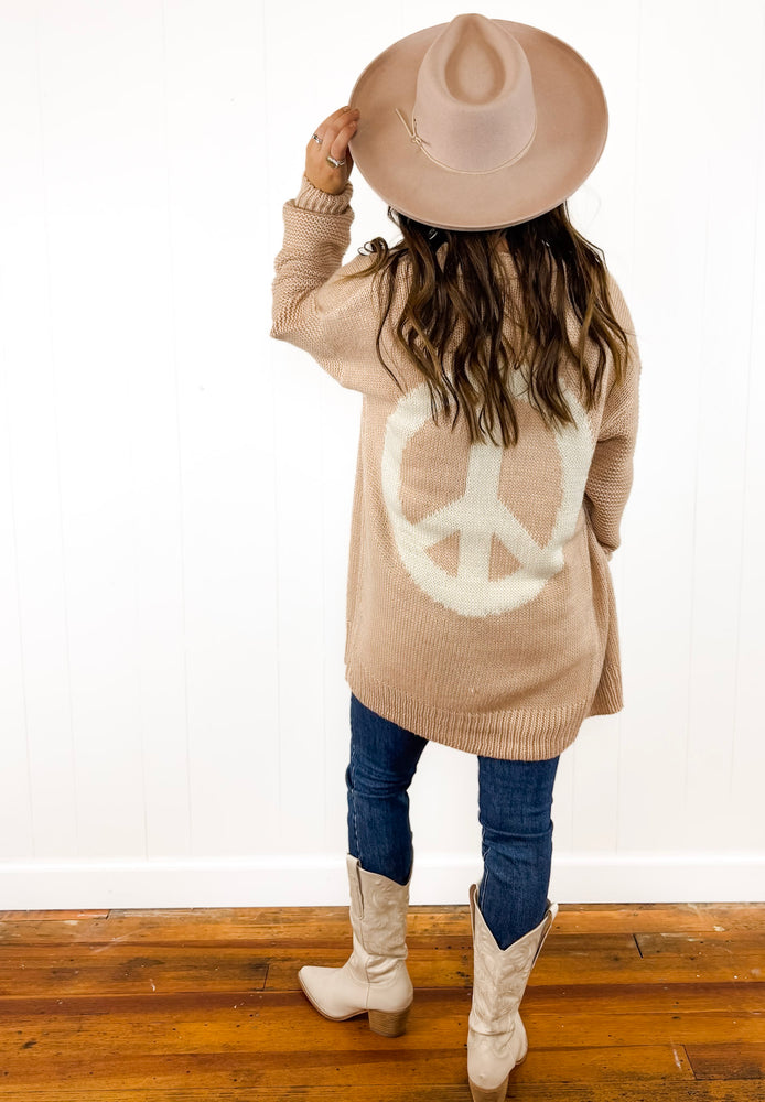 
                  
                    Peace on Earth Cardigan
                  
                