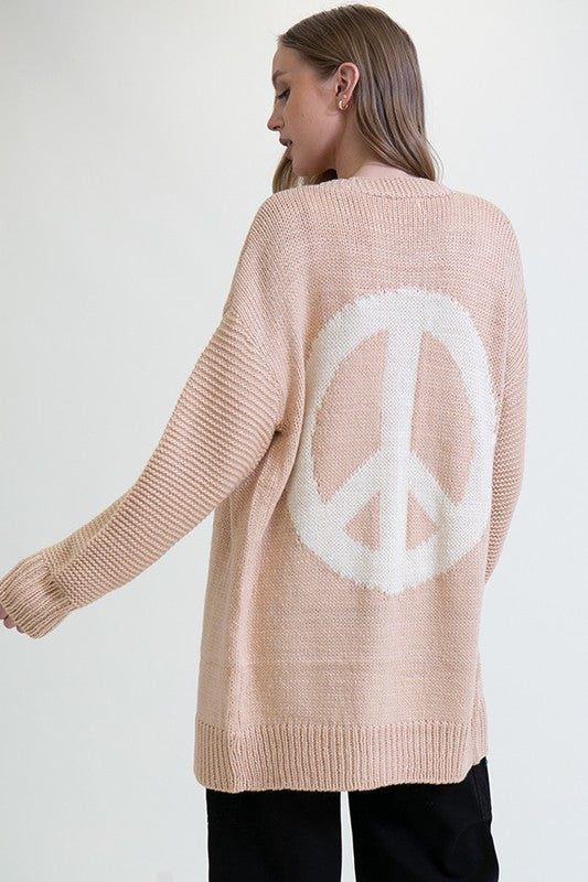 
                  
                    Peace on Earth Cardigan
                  
                